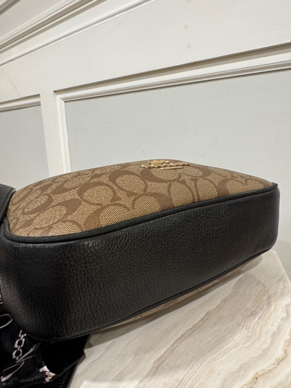 Coach Ellie File Bag in Signature Brown Crossbody Bag - Picture 8 of 17